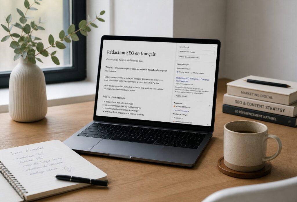 Seo content french